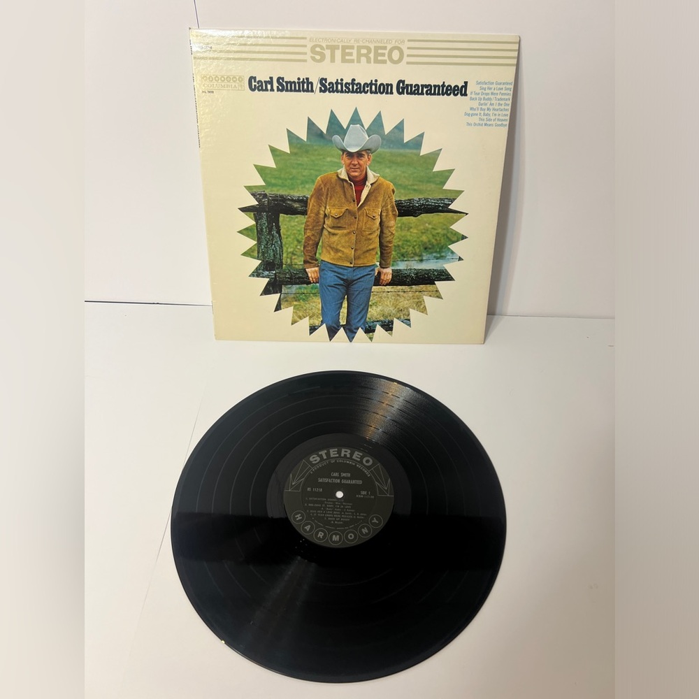Carl Smith - Satisfaction Guaranteed (HS 11218) - Columbia Records
